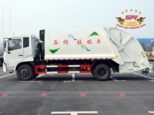 10,000 Litres Dongfeng kingrun compactor garbage truck 10,000 Litres Dongfeng kingrun compactor garbage truck